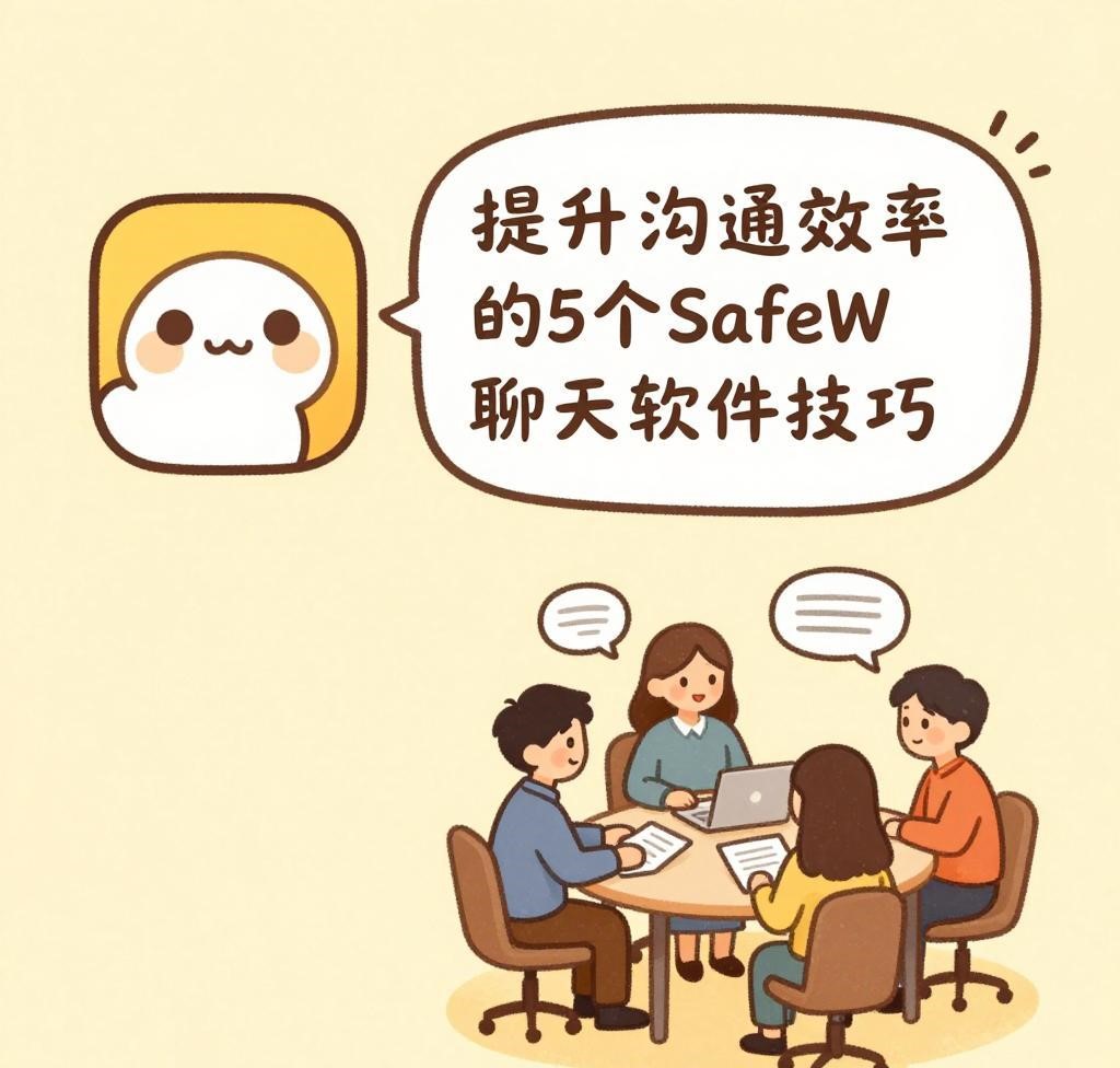 提升沟通效率的5个SafeW聊天软件技巧