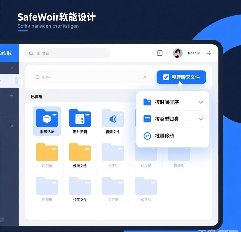文件夹分类管理技巧：让聊天记录秒变“企业知识库”