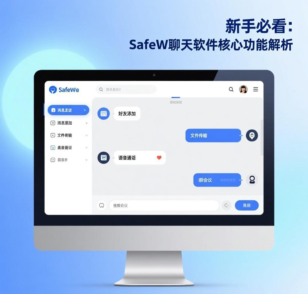 新手必看！SafeW聊天软件基础功能全解析